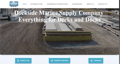 Desktop Screenshot of docksidemarinesupply.com